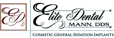 Elite Dental Mann logo